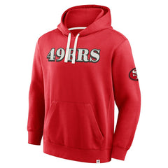 San Francisco 49ers New Horizons Heritage Pullover Hoodie Scarlet - Fanatics