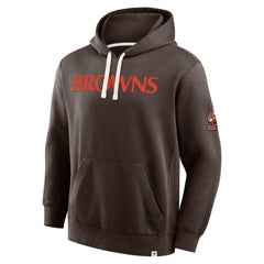 Cleveland Browns New Horizons Heritage Pullover Hoodie Brown - Fanatics