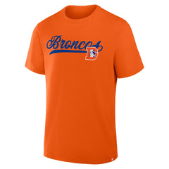 Denver Broncos Fluid Motion Legacy T-Shirt Orange - Fanatics