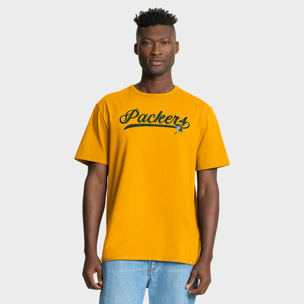 Green Bay Packers Fluid Motion Legacy T-Shirt Gold - Fanatics