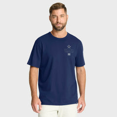 Dallas Cowboys Passing Pocket Legacy T-Shirt Navy - Fanatics
