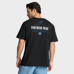 Carolina Panthers Passing Pocket Legacy T-Shirt Black - Fanatics