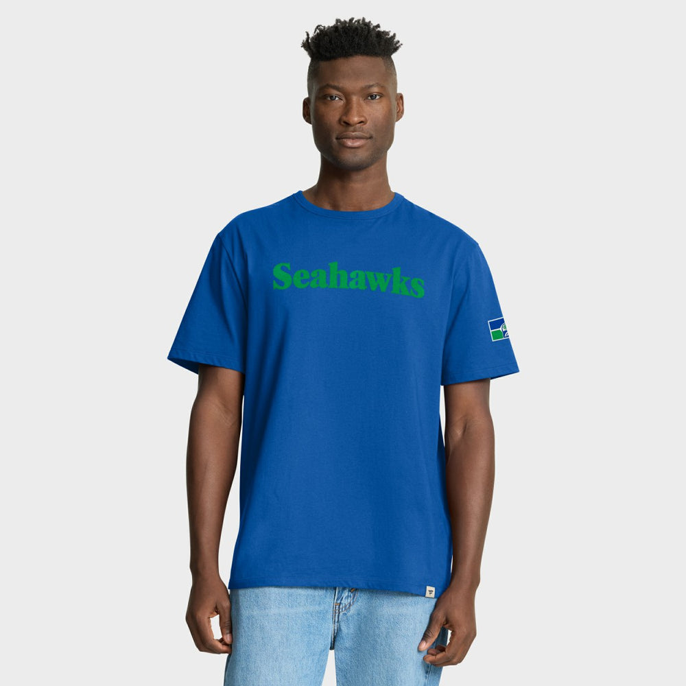 Seattle Seahawks Elevated Classic Legacy T-Shirt Royal - Fanatics