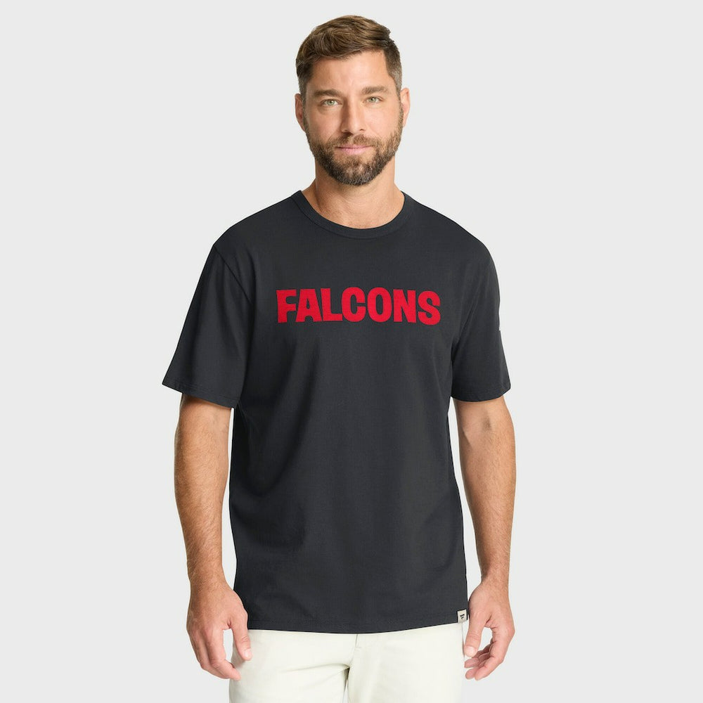 Atlanta Falcons Elevated Classic Legacy T-Shirt Black - Fanatics