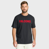 Atlanta Falcons Elevated Classic Legacy T-Shirt Black - Fanatics