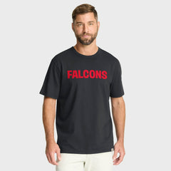 Atlanta Falcons Elevated Classic Legacy T-Shirt Black - Fanatics