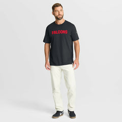 Atlanta Falcons Elevated Classic Legacy T-Shirt Black - Fanatics