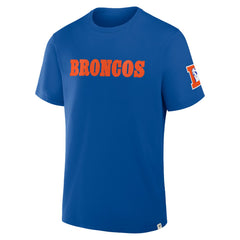 Denver Broncos Elevated Classic Legacy T-Shirt Royal - Fanatics