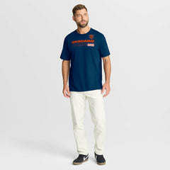 Chicago Bears Chop Block Legacy T-Shirt Navy - Fanatics