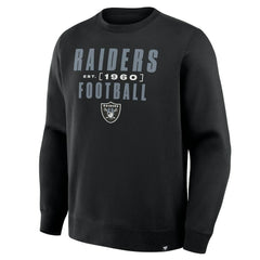 Las Vegas Raiders Powerful Throw Legacy Pullover Sweatshirt Black - Fanatics