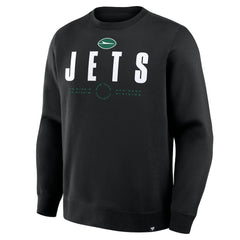 New York Jets Direct Handoff Legacy Pullover Sweatshirt Black - Fanatics