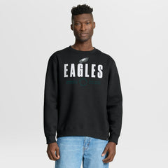 Philadelphia Eagles Direct Handoff Legacy Pullover Sweatshirt Black - Fanatics