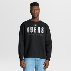 San Francisco 49ers Direct Handoff Legacy Pullover Sweatshirt Black - Fanatics