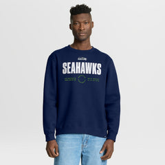 Seattle Seahawks Direct Handoff Legacy Pullover Sweatshirt College Navy - Fanatics