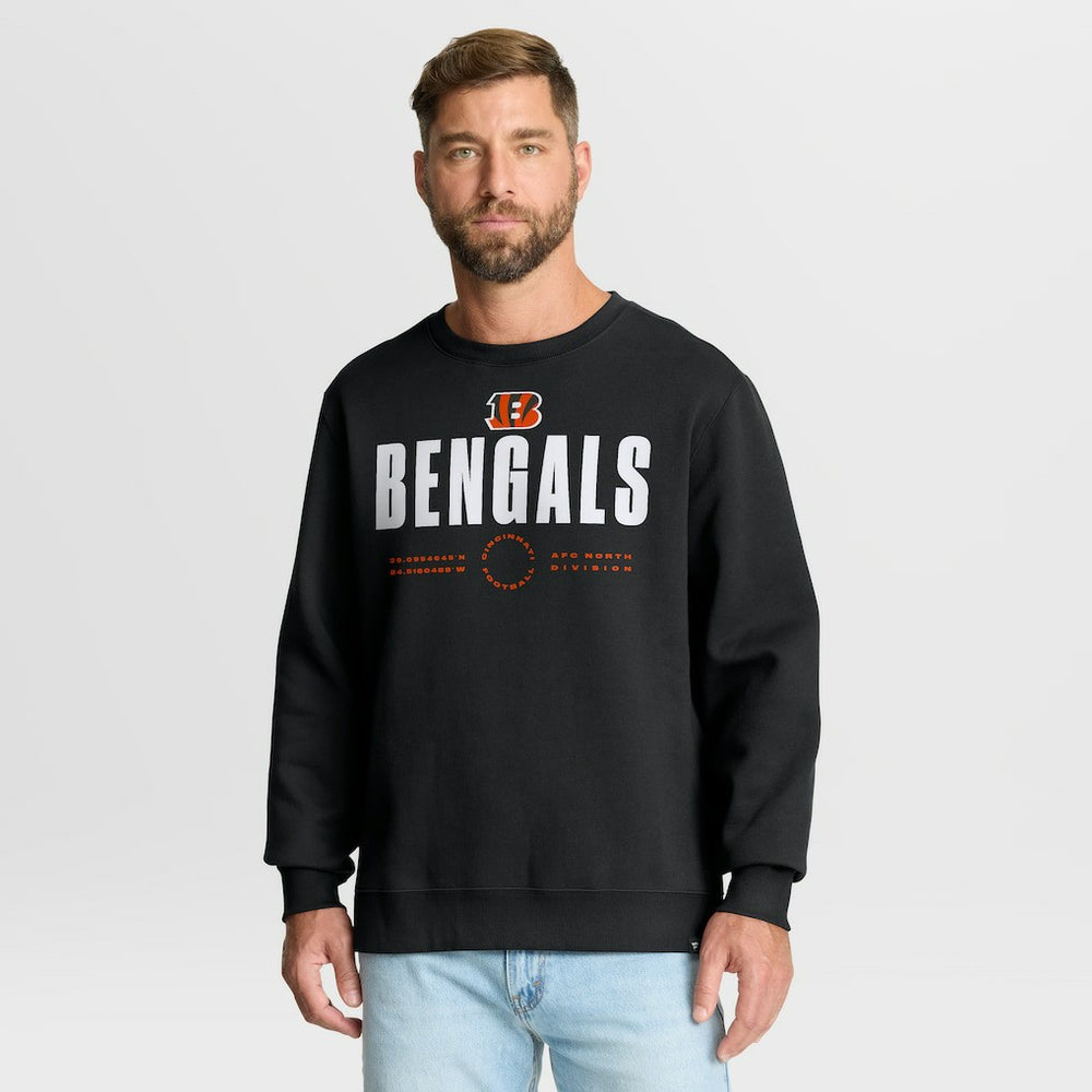 Cincinnati Bengals Direct Handoff Legacy Pullover Sweatshirt Black - Fanatics