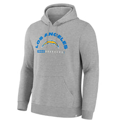 Los Angeles Chargers Delay of Game Legacy Pullover Hoodie Heather Gray - Fanatics