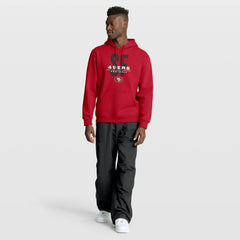 San Francisco 49ers Right Tackle Legacy Pullover Hoodie - Scarlet - Fanatics