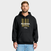 Baltimore Ravens Right Tackle Legacy Pullover Hoodie - Black - Fanatics