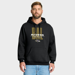 Baltimore Ravens Right Tackle Legacy Pullover Hoodie - Black - Fanatics