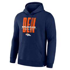 Denver Broncos Right Tackle Legacy Pullover Hoodie - Navy - Fanatics