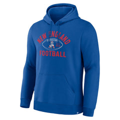 New England Patriots Fumblerooski Legacy Pullover Hoodie Royal - Fanatics