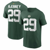 Xavier McKinney Green Bay Packers Name & Number T-Shirt Green - Nike