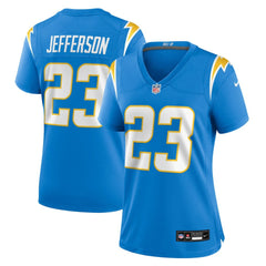 Tony Jefferson Los Angeles Chargers Women's Team Game Jersey Powder Blue - Nike