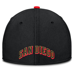 San Diego Padres Nike Neon 90s Rise SwooshFlex Hat On Sale