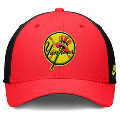 New York Yankees Nike Neon 90s Rise SwooshFlex Hat Clearance