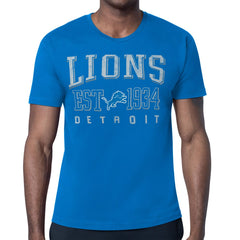 Detroit Lions Starter Retro Team Logo T-Shirt - Blue - NFL