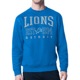 Detroit Lions Starter Retro Team Logo Pullover Sweatshirt Royal - NFL