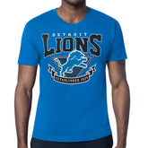 Detroit Lions Starter '80s Inspired Team Logo T-Shirt Blue - NFL