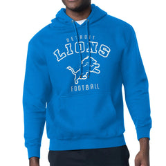 Detroit Lions Starter City Team Logo Pullover Hoodie Blue - NFL