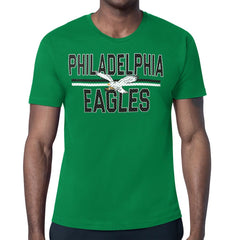 Philadelphia Eagles Starter Mesh Look Retro Logo T-Shirt Kelly Green - NFL