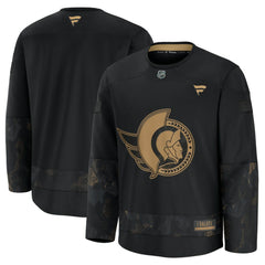 Ottawa Senators - Fanatics 2024 Military Appreciation Practice Jersey Black