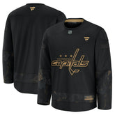 Washington Capitals Fanatics 2024 Military Appreciation Practice Jersey Black