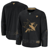 San Jose Sharks - Fanatics 2024 Military Appreciation Practice Jersey Black