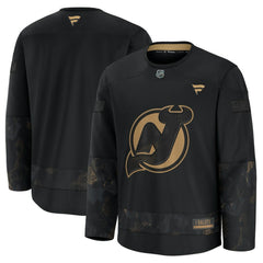 New Jersey Devils - Fanatics 2024 Military Appreciation Practice Jersey Black