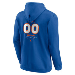 New York Islanders - Personalized Name & Number Midfielder Pullover Hoodie Royal