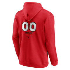 Ottawa Senators - Personalized Name & Number Midfielder Pullover Hoodie Red