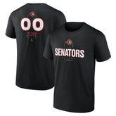 Ottawa Senators - Personalized Name & Number Midfielder T-Shirt Black