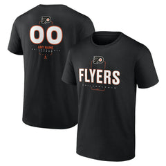 Philadelphia Flyers - Personalized Name & Number Midfielder T-Shirt Black