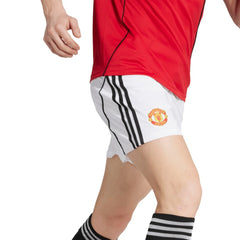 Adidas Manchester United 2025/26 Home AEROREADY Replica Shorts - White