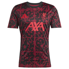 Adidas Liverpool 2025/26 AEROREADY Pre-Match Top - Black