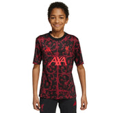 Adidas Liverpool Youth 2025/26 Pre-Match AEROREADY Top - Black