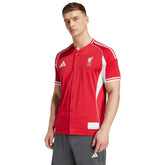 Adidas Liverpool Full-Button Baseball Jerseys - Red
