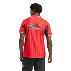 Adidas Manchester United US Pack Full-Button Baseball Jerseys - Red