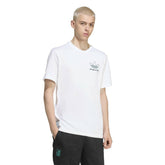 Adidas Liverpool Terrace Icons Collection Graphic T-Shirts - White