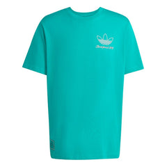 Adidas Liverpool Terrace Icons Collection Graphic T-Shirts - Green