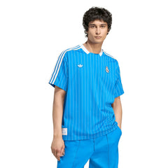 Adidas Real Madrid Unisex Terrace Icons Jerseys - Blue